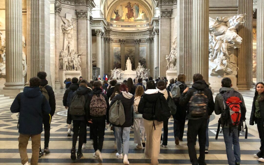 Deuxième journée à Paris: visite du Panthéon